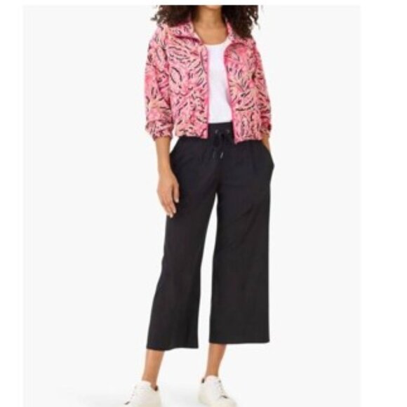 NEW NIC+ZOE Women’s Floral bomber Jacket, Size: XS pink - Picture 5 of 8